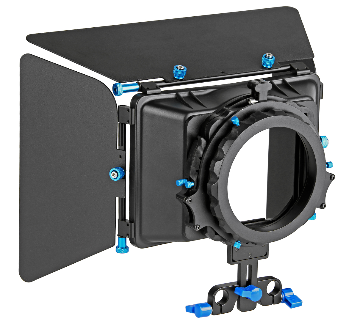 ayex M3 Matte Box, Video-Sonnenblende mit Filtereinsätzen für 15mm DSLR Rig Systeme