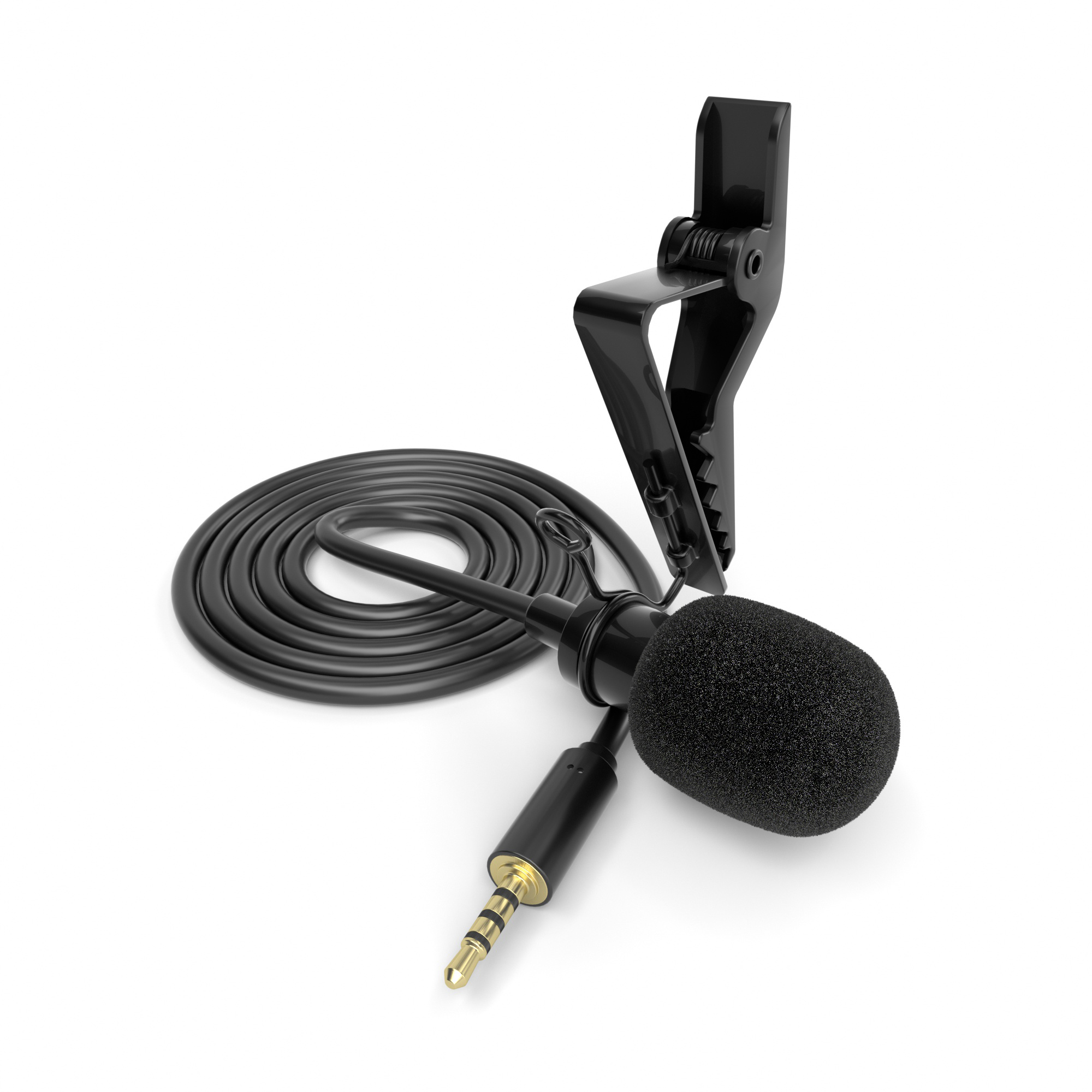 ayex Lavalier-Mikrofon perfekt für Smartphones - z.B. für Interviews, Livestreams u.v.m. geeignet - LV-1 3,5mm for Smartphone