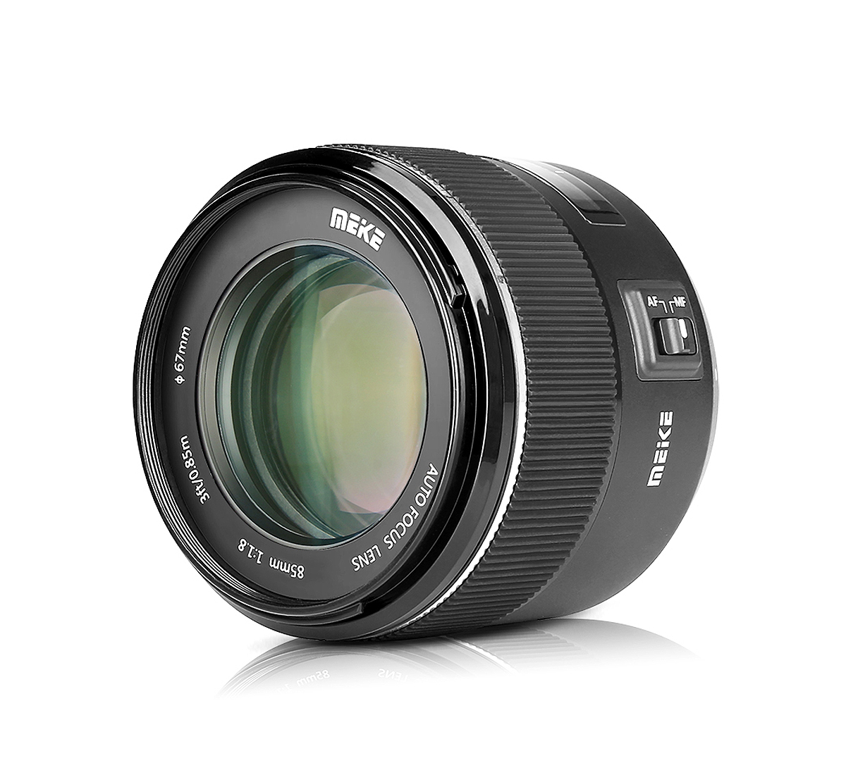 Meike Autofokus Objektiv 85mm, F/1.8 für Canon Vollformat-Kameras mit EF-Bajonett