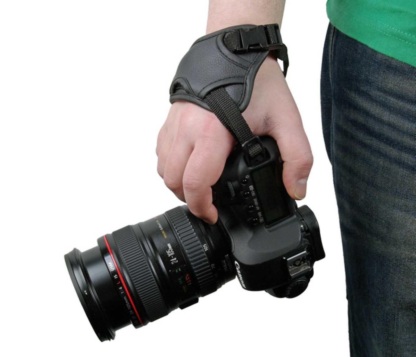 Handschlaufe für DSLR Kameras 3-Punkt Halterung