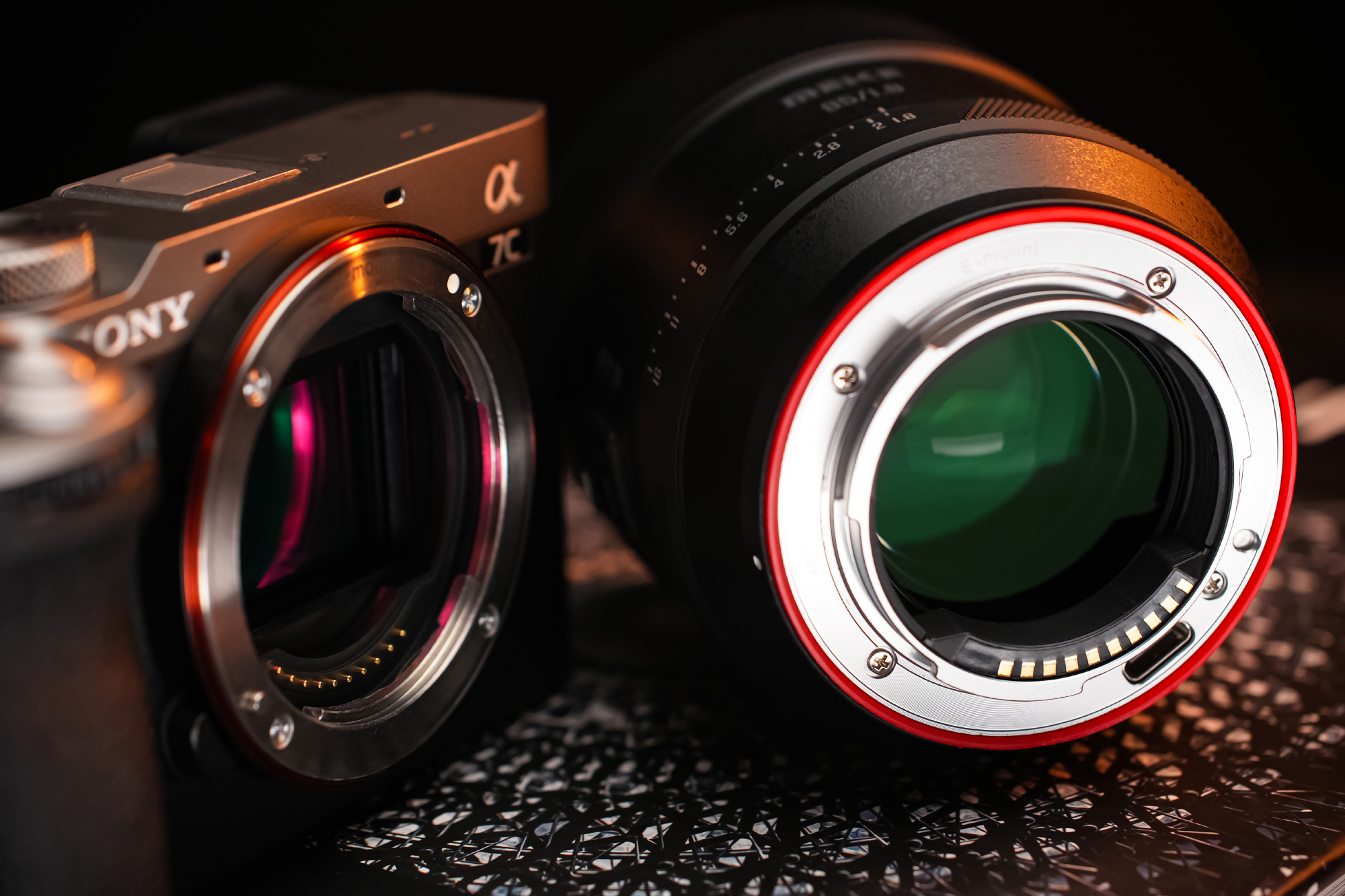 Meike 85 mm F1.8 AF Pro Series STM Autofokus Vollformat Ojektiv kompatibel mit Sony E Mount