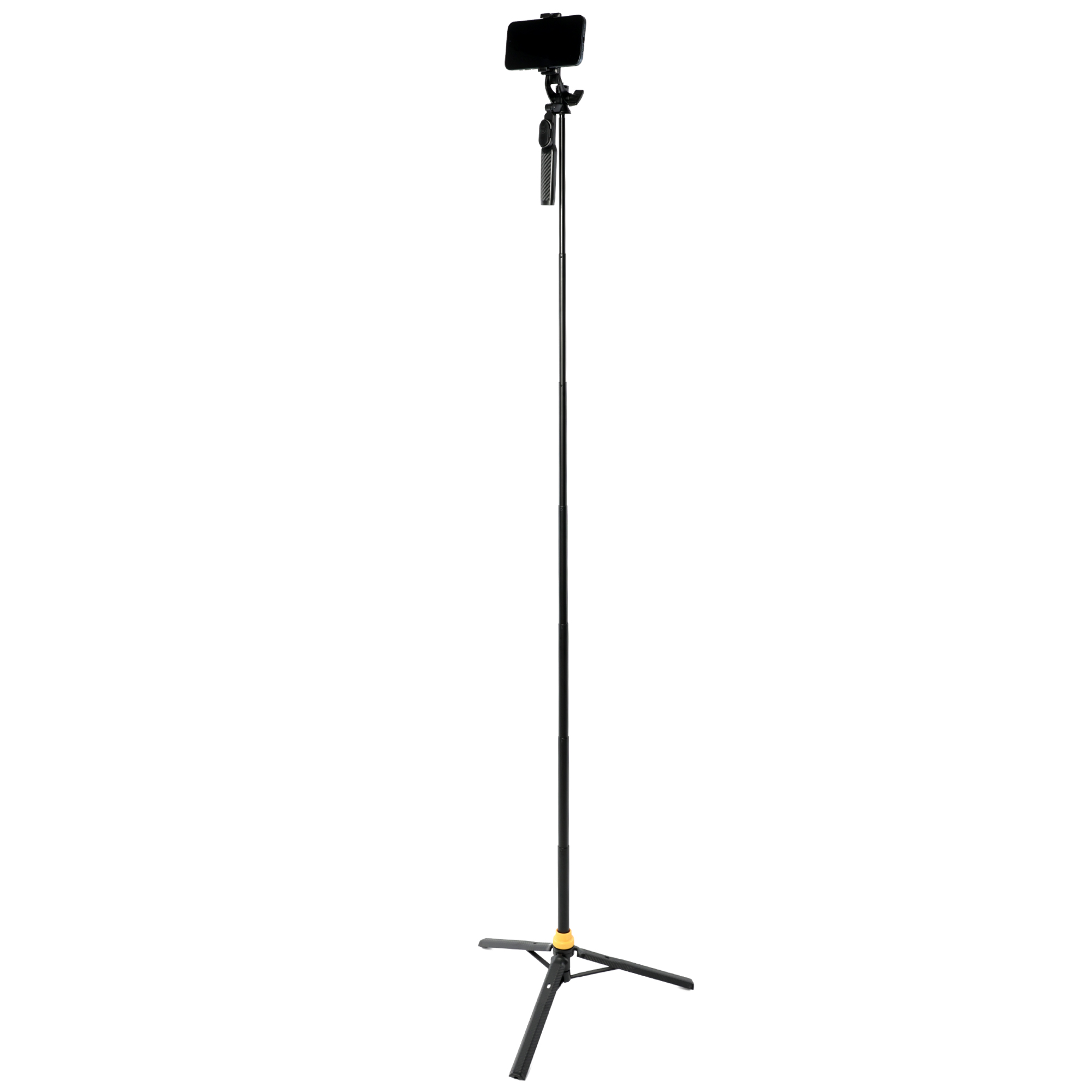 Selfie-Stick-Stativ mit Bluetooth-Fernbedienung & Handyhalterung – ausziehbar bis 170 cm