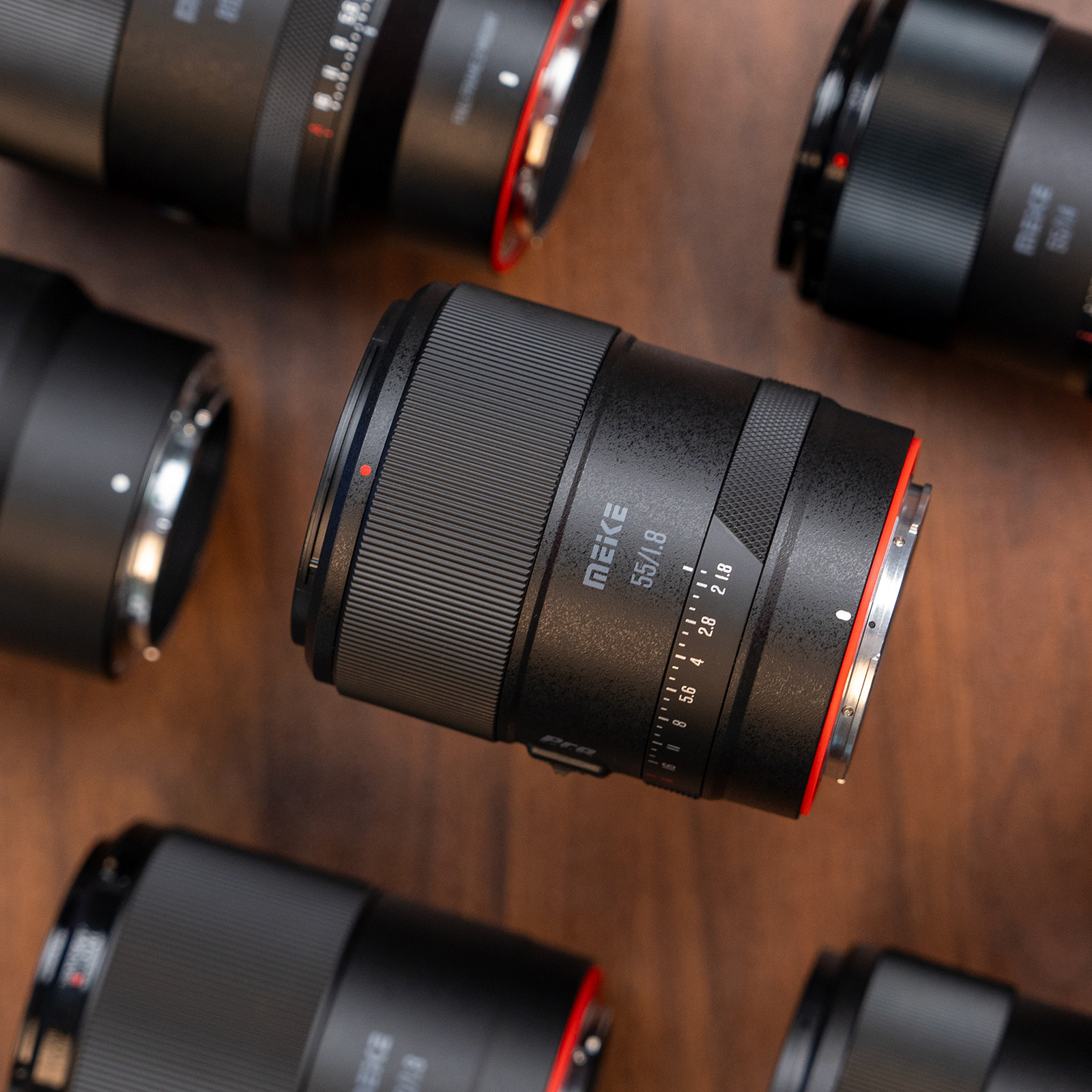 Meike 55 mm F1.8 AF Pro STM Autofokus Vollformat Ojektiv Portrait kompatibel mit Panasonic L Mount