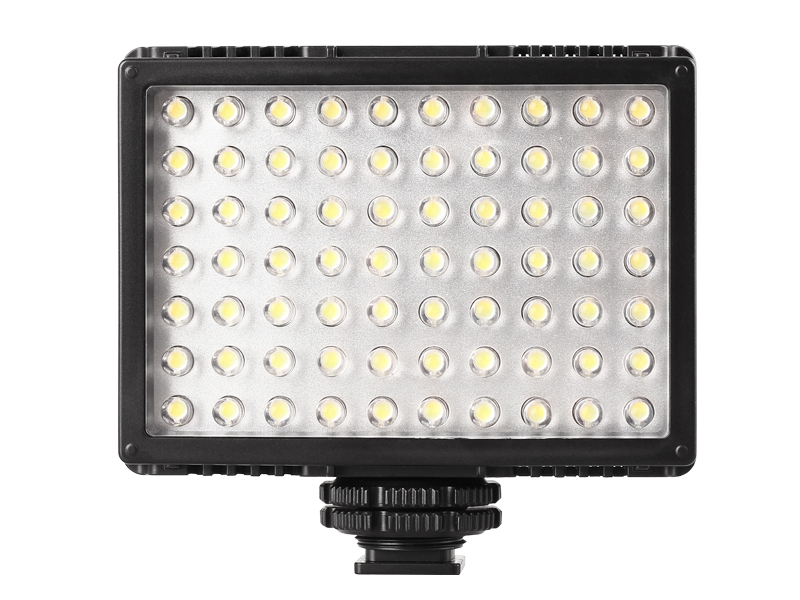 Mini LED Funk-Videoleuchte mit 70 LEDs Sonnon DL-911