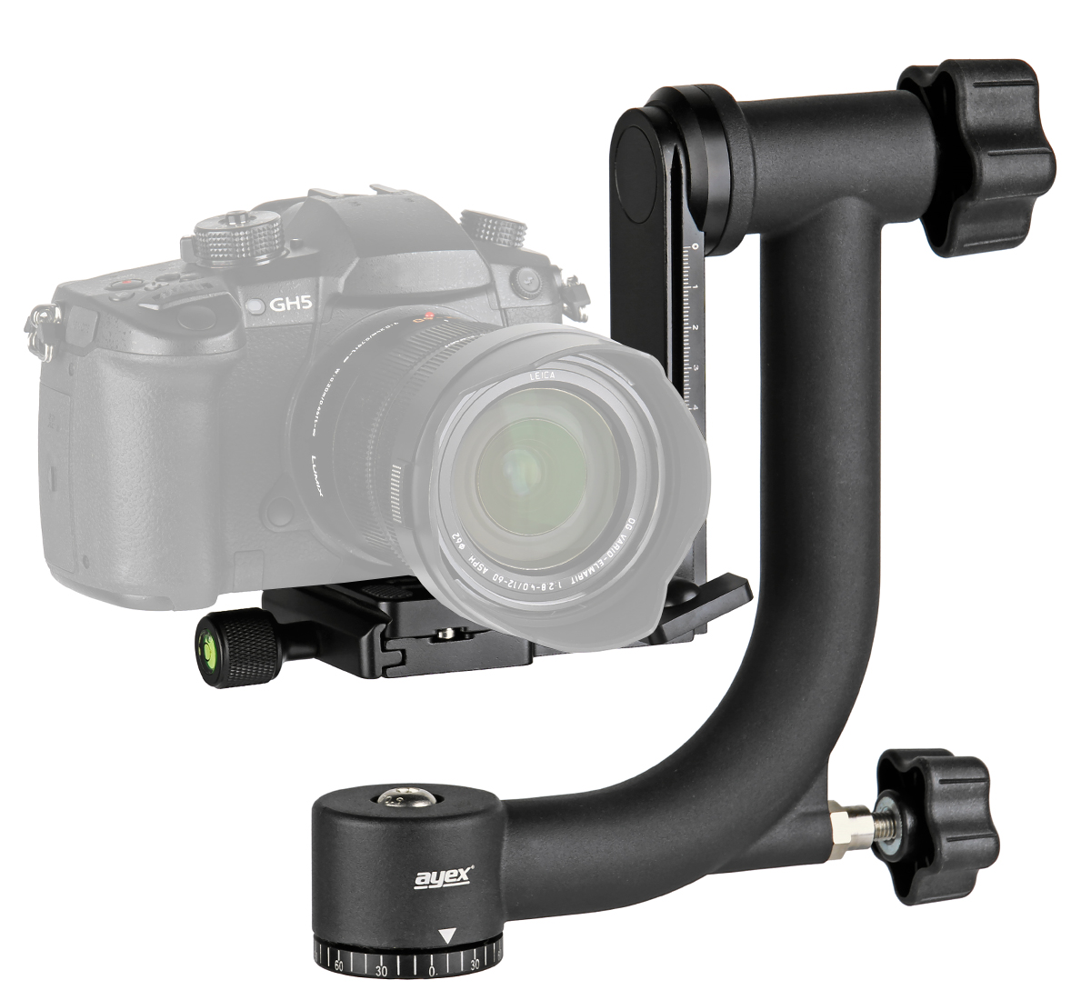 ayex Gimbal Head Stativkopf für Telefotografie