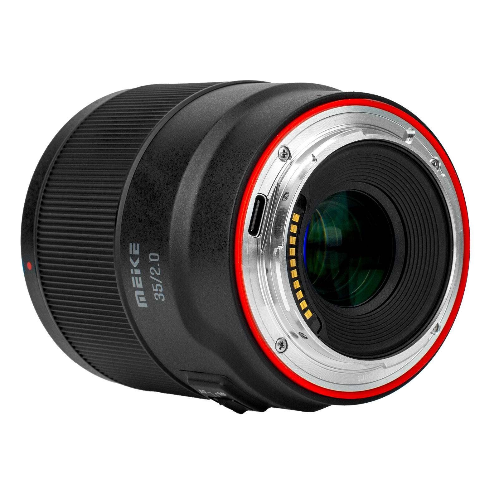 Meike 35mm F2.0 AF STM Autofokus Vollformat Objektiv Kompatibel mit Panasoinc L Mount Kameras