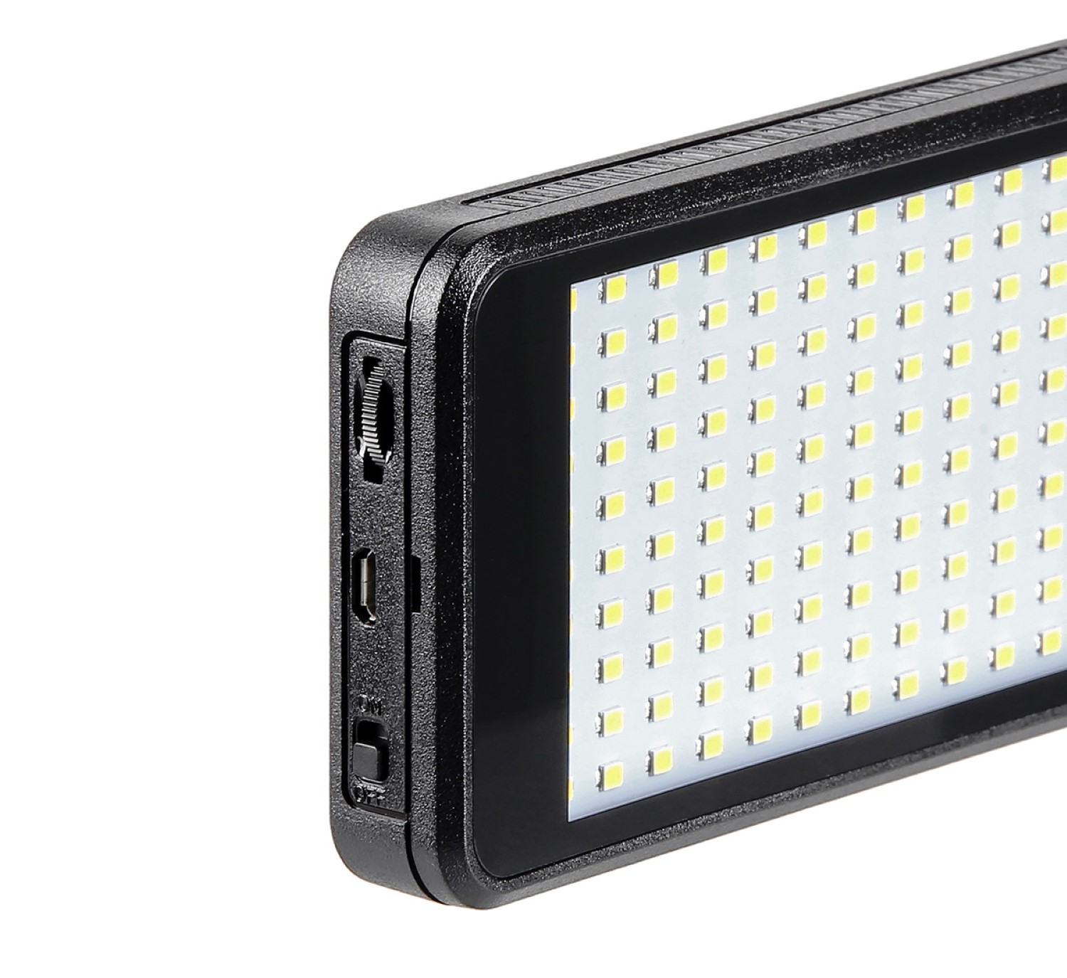 ayex pocket LED light, Videoleuchte mit 120 LEDs und eingebautem Akku