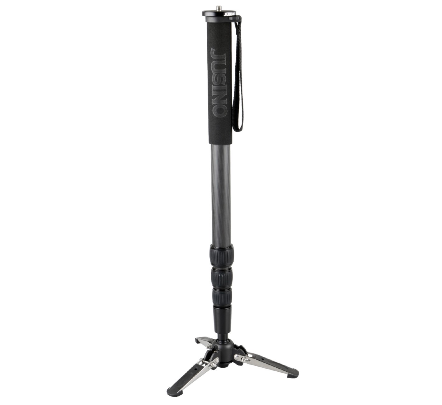 JUSINO Carbon-Monopod mit Dreibein-Stativfuß VM-361C