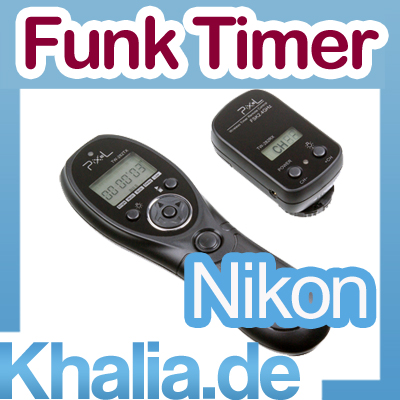 Pixel Timer Funk-Fernauslöser TW-282 DC0 für Nikon