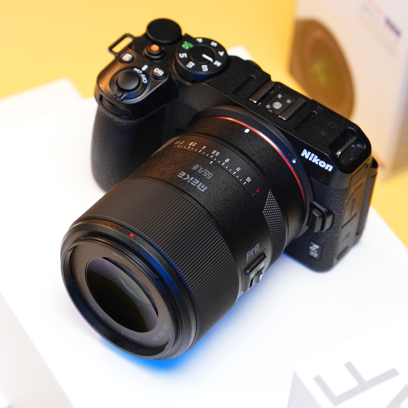 Meike 55 mm F1.8 AF Pro STM Autofokus Vollformat Ojektiv Portrait kompatibel mit Nikon Z Mount