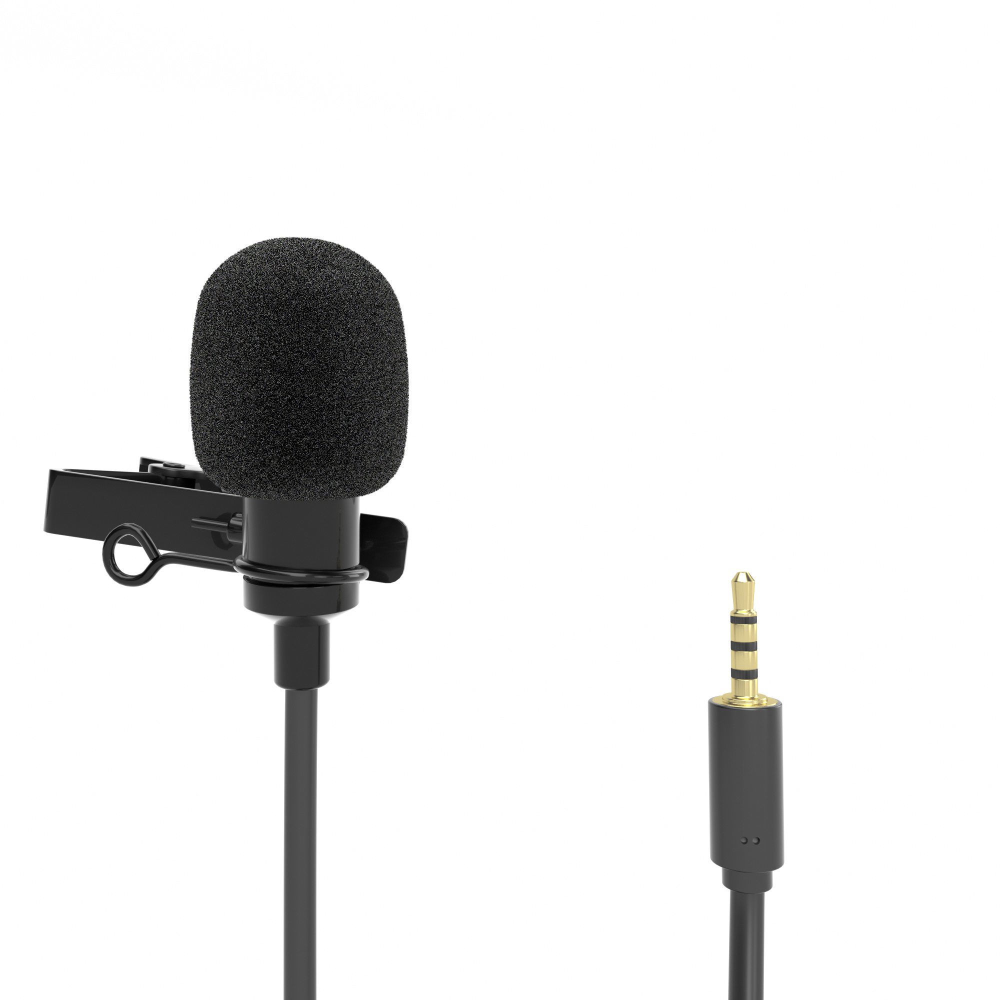 ayex Lavalier-Mikrofon perfekt für Smartphones - z.B. für Interviews, Livestreams u.v.m. geeignet - LV-1 3,5mm for Smartphone