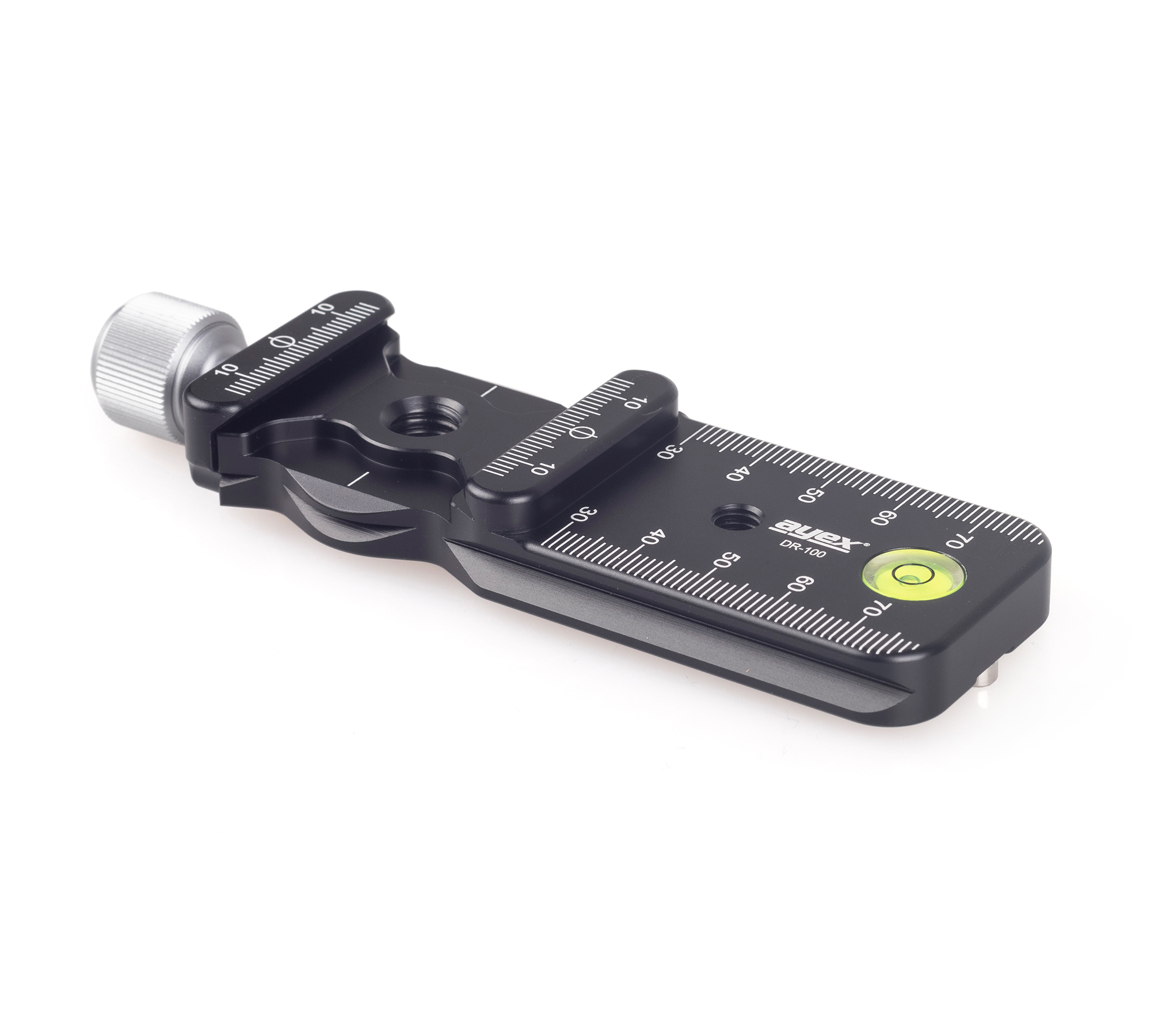 Einstellschlitten Makroschiene Klemme+Schraubkopf DSLR-Kameras Stativköpfe Arca-Swiss CHC Aluminium 100cm