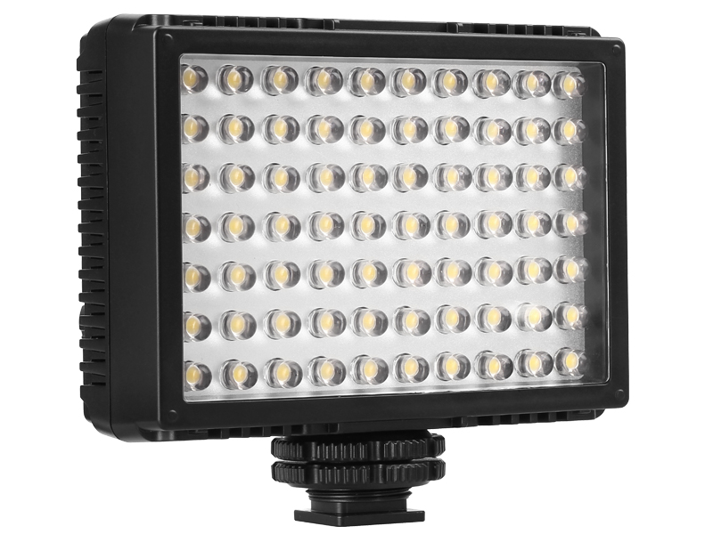 Mini LED Funk-Videoleuchte mit 70 LEDs Sonnon DL-911
