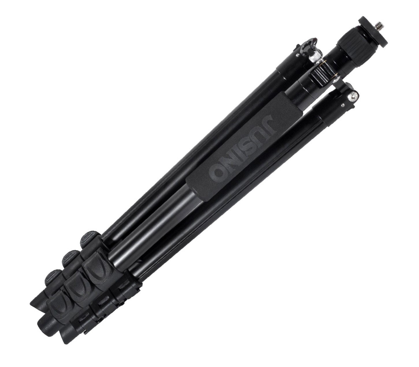 JUSINO Vielseitiges Tripod/Monopod Stativ 11-155cm Höhe Belastbar bis 6kg X-426