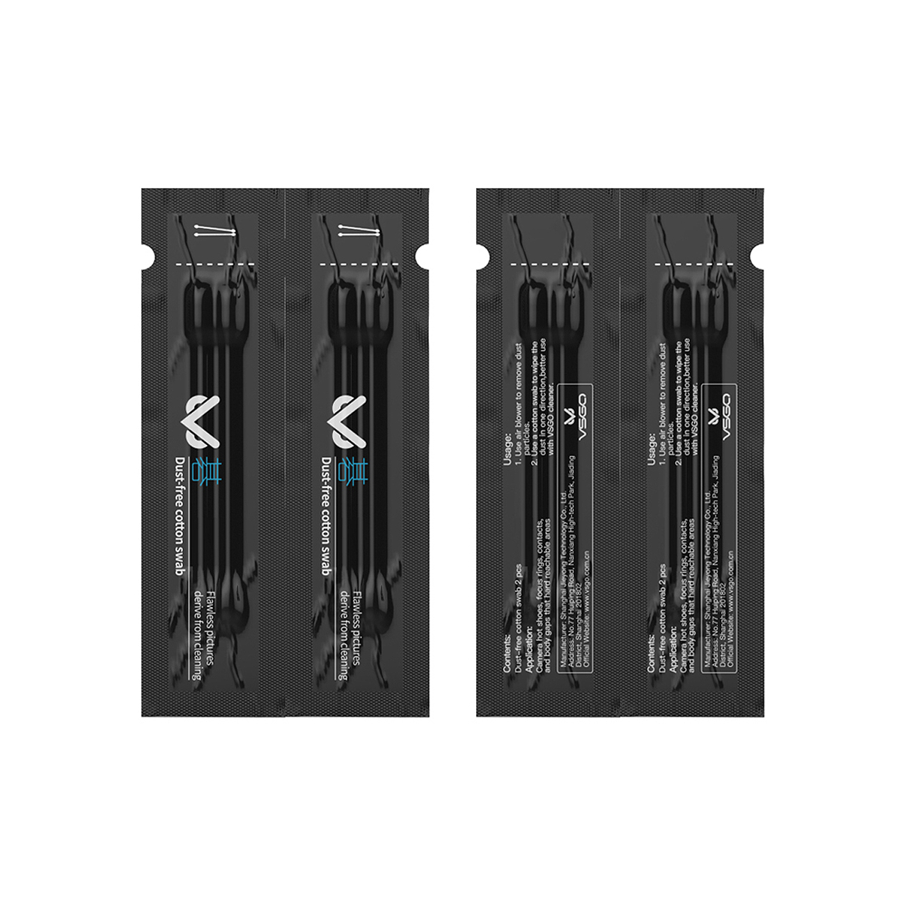 V-R01E Dust Free Cotton Swabs für Kamerareinigung V-R01E Dust Free Cotton Swabs für Kamerareinigung
