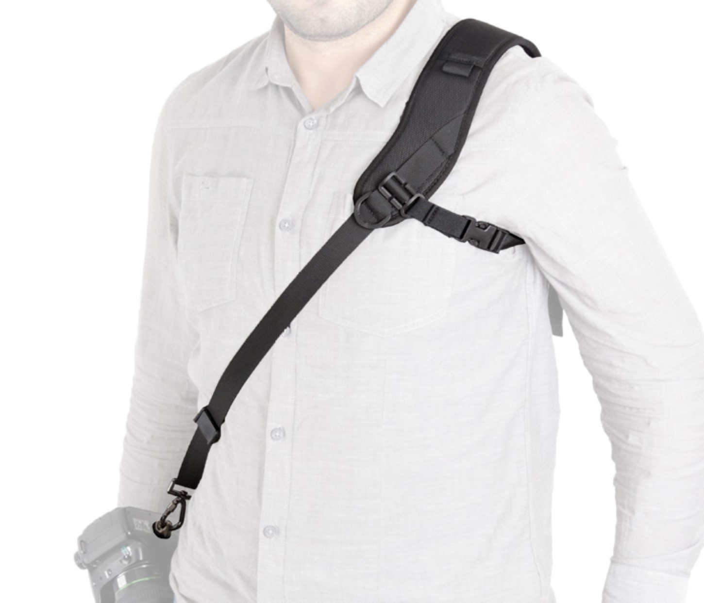 Quick Strap 2 Kameragurt Schultergurt Universal mit Befestigungsplatte