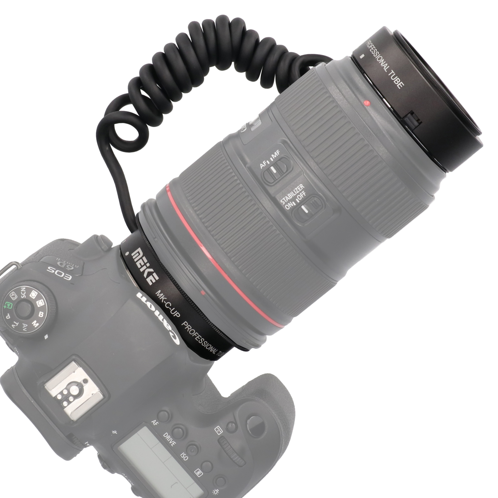 Multifunktionale elektronische Makro-Zwischenringe für Canon EOS, Meike MK-C-UP