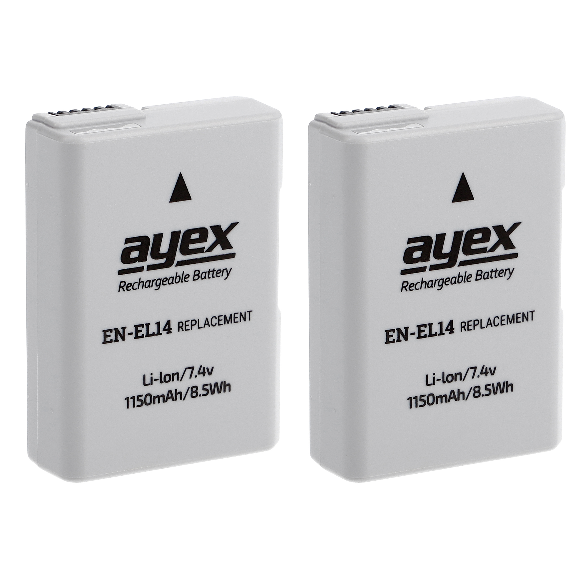 EN-EL14 Akku 2 Stück für zB Nikon Coolpix P7700 P7100 P7000 D3100 D3200 D5100