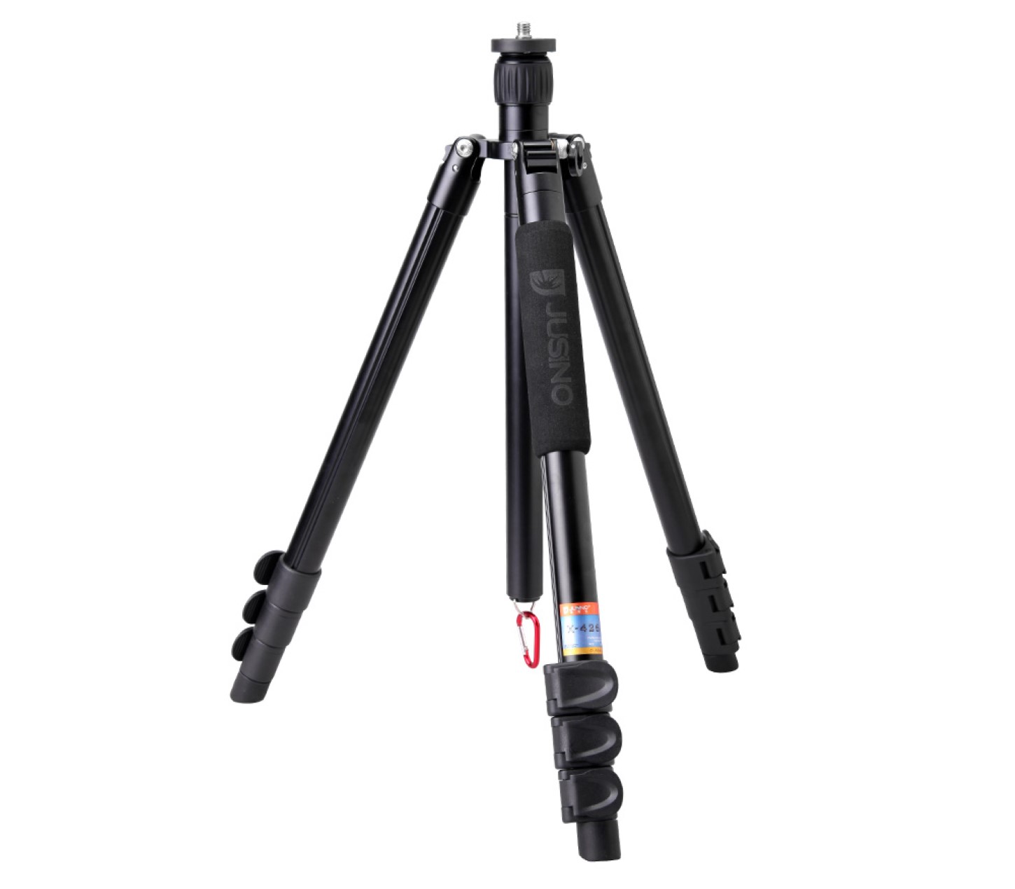 JUSINO Vielseitiges Tripod/Monopod Stativ 11-155cm Höhe Belastbar bis 6kg X-426