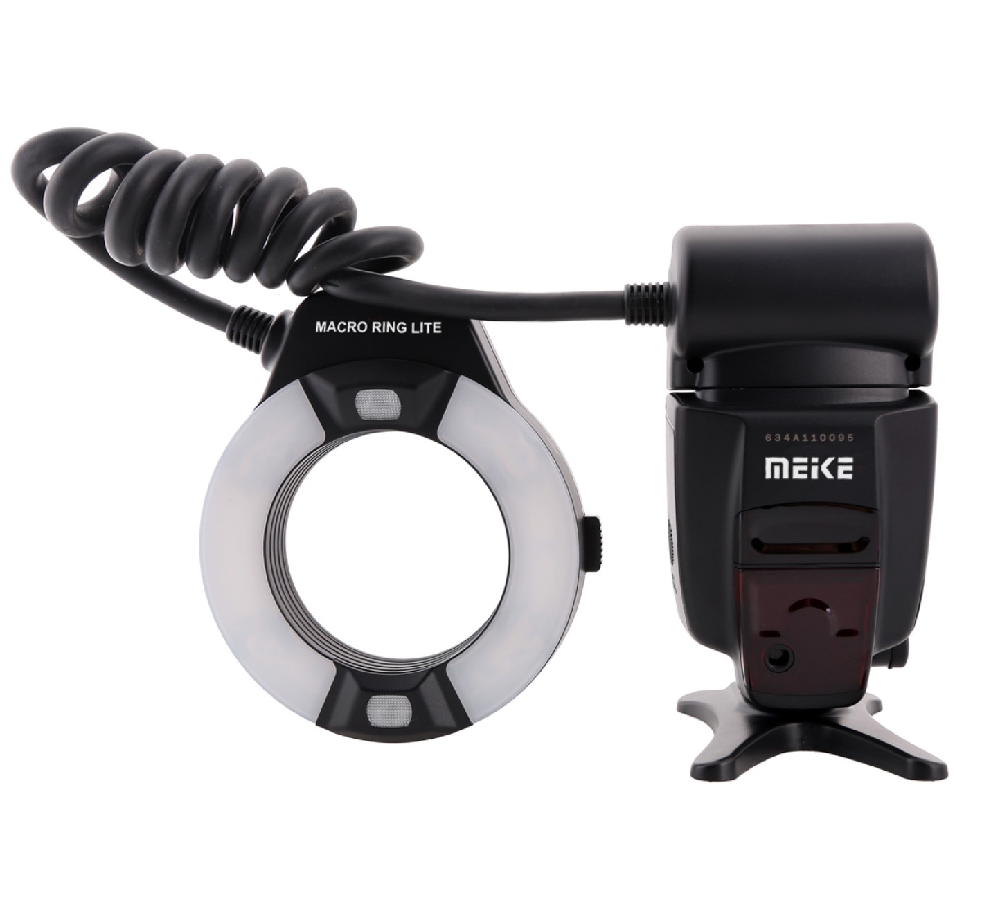 Meike MK-14EXT Makro TTL Ringblitz für Nikon mit LED Hilfslicht