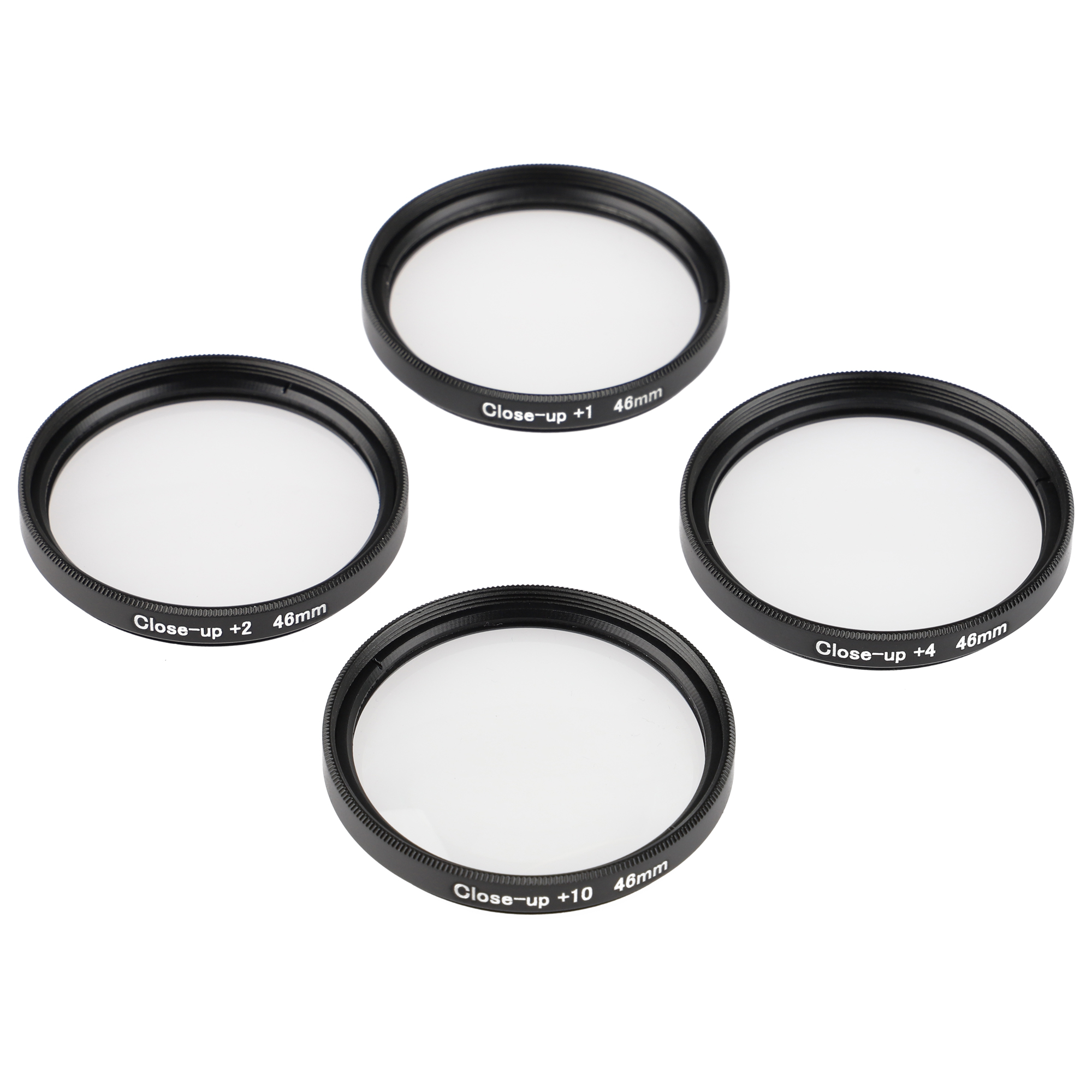 ayex Close up Makro Linsen Set 43mm
 - 4 teilig (+1, +2, +4, +10)