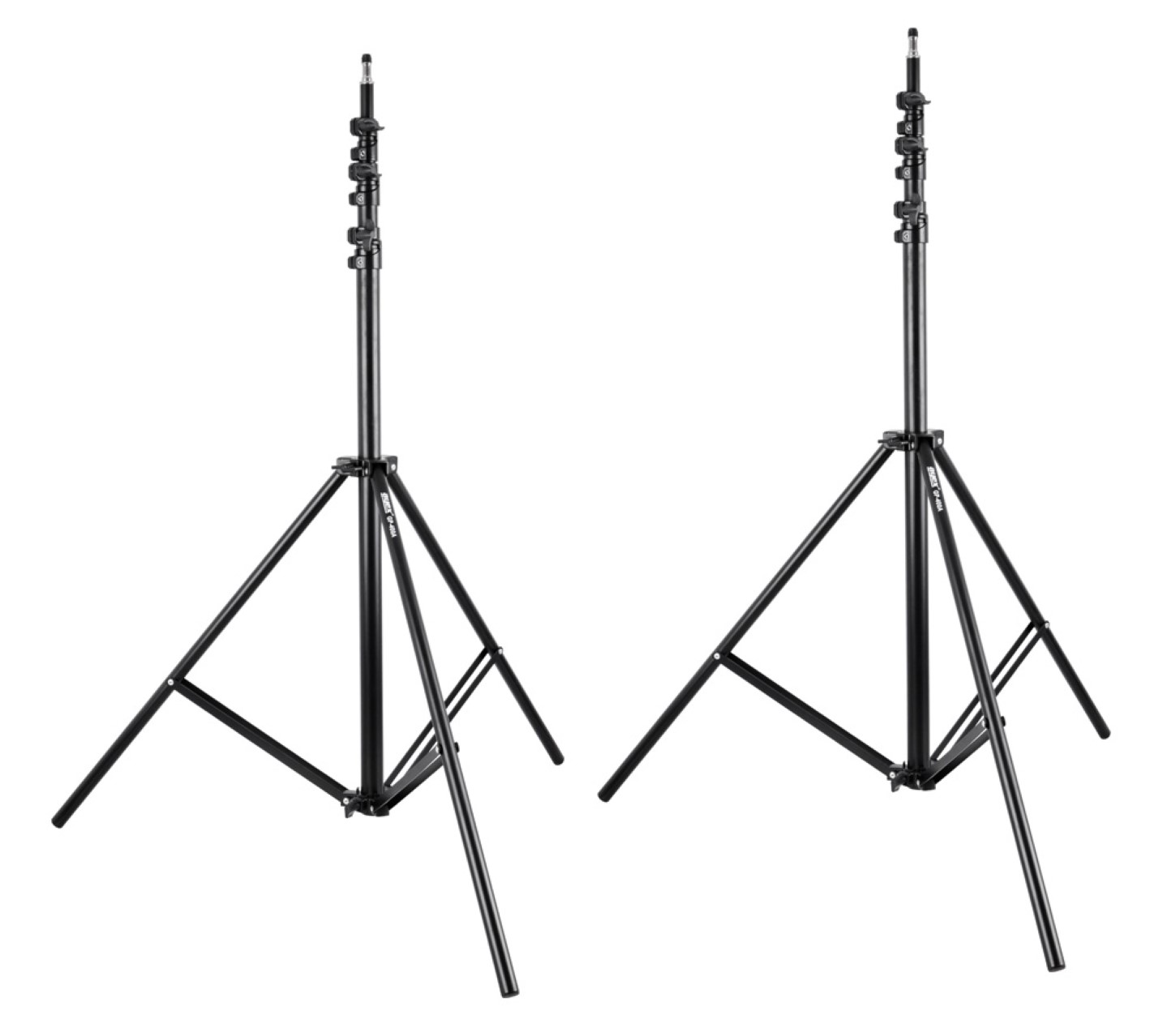 ayex Hintergrundsystem - 2er Set Lampenstative und Crossbar