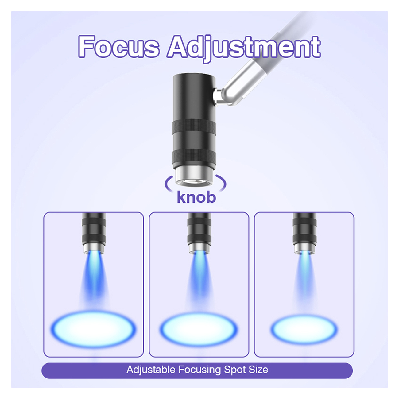 UV Lash Lampe - 2 in 1 Stand- & Tischlampe für Wimpern & Nägel HD-AL20