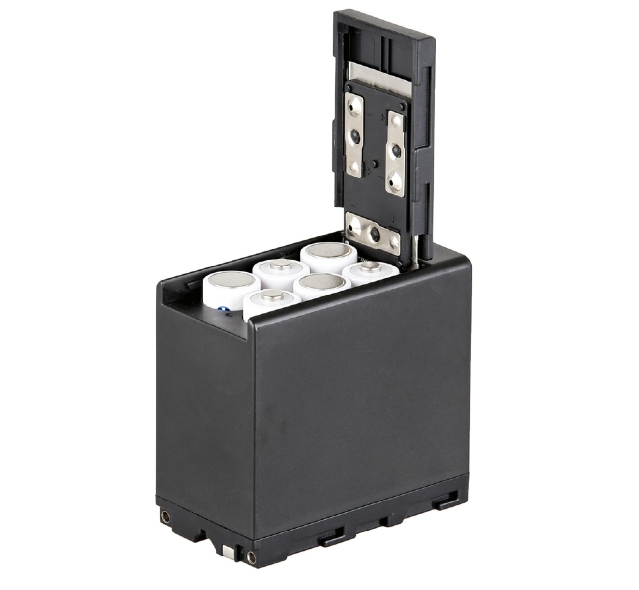 Akku-Adapter Batteriebox für Sony NP-F550, NP-F570, NP-F750, NP-F770