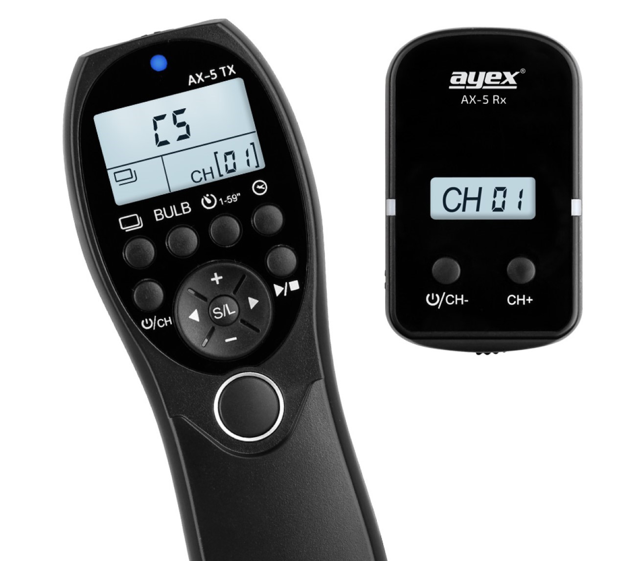 Funk Timer Fernauslöser AX-5 3,5mm Serie Bulb Delay Fokussieren