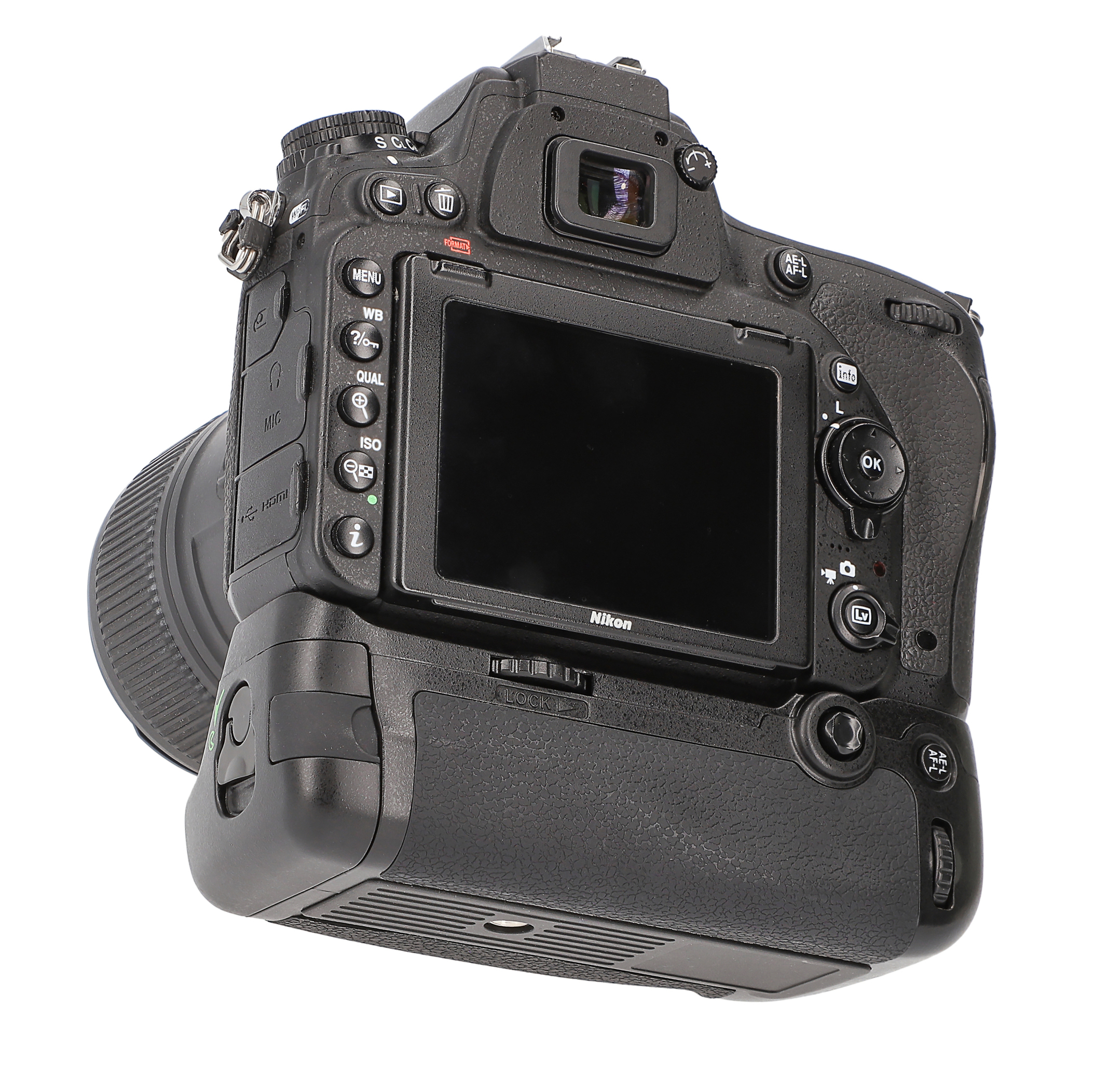 ayex Batteriegriff für Nikon D750 Ersatz für MB-D16 Akkugriff optimal zum fotografieren im Hochformat
