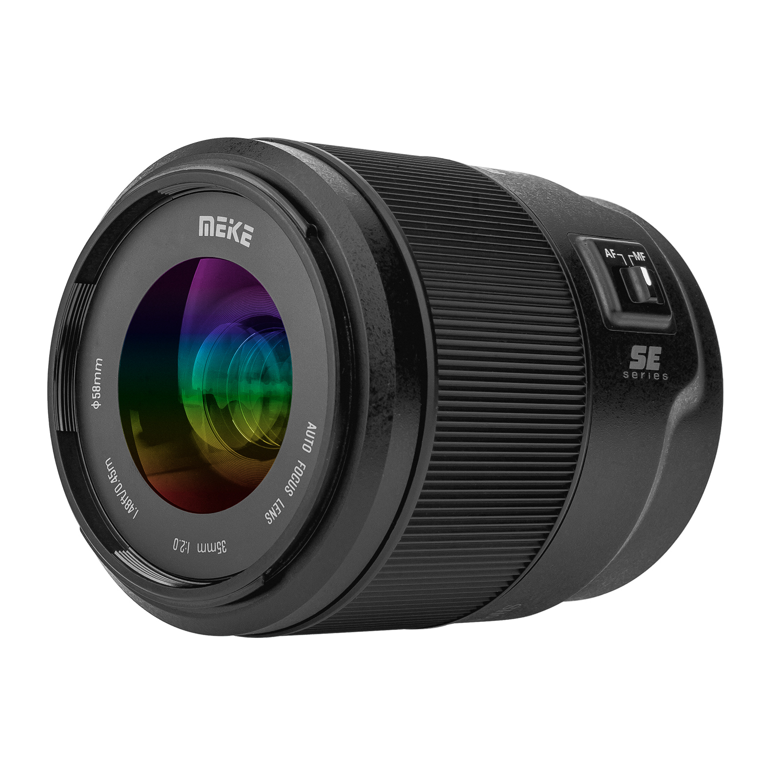 Meike 35mm F2.0 AF STM Autofokus Vollformat Objektiv Kompatibel mit Panasoinc L Mount Kameras