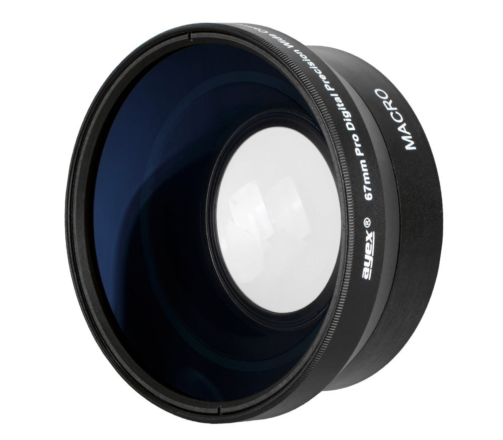 ayex MC Weitwinkel-Konverter 0.45x Vorsatzlinse für 67mm Anschlussgewinde