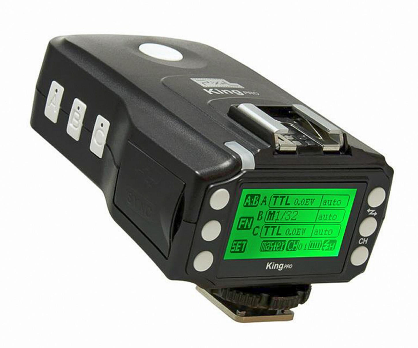 Transceiver (Sender/Empfänger) für Pixel KING PRO SET i-TTL Funk-Blitzauslöser für Nikon