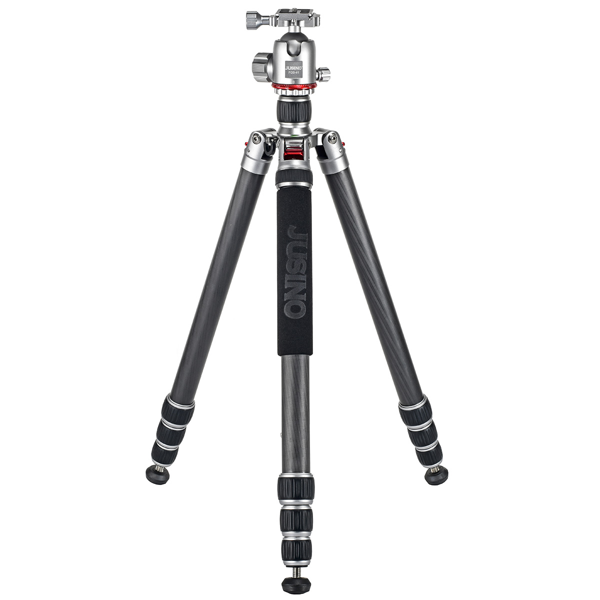 JUSINO Profi Traveller Karbon-Stativ Monopodfunktion bis 182cm 18kg + Kugelkopf FGS-41 TK-324C JUSINO Profi Traveller Karbon-Stativ Monopodfunktion bis 182cm 18kg + Kugelkopf FGS-41 TK-324C