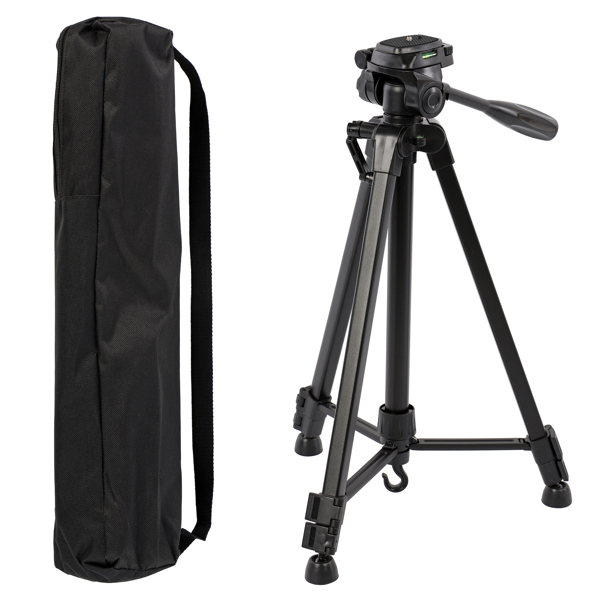 ayex LT-463 Foto- / Videostativ mit 3-Wege-Panoramakopf Höhe 163cm