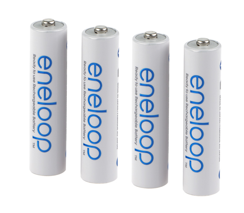 Panasonic eneloop NiMH Akku Micro AAA BK-4MCCE 800mAh 4er-Blister