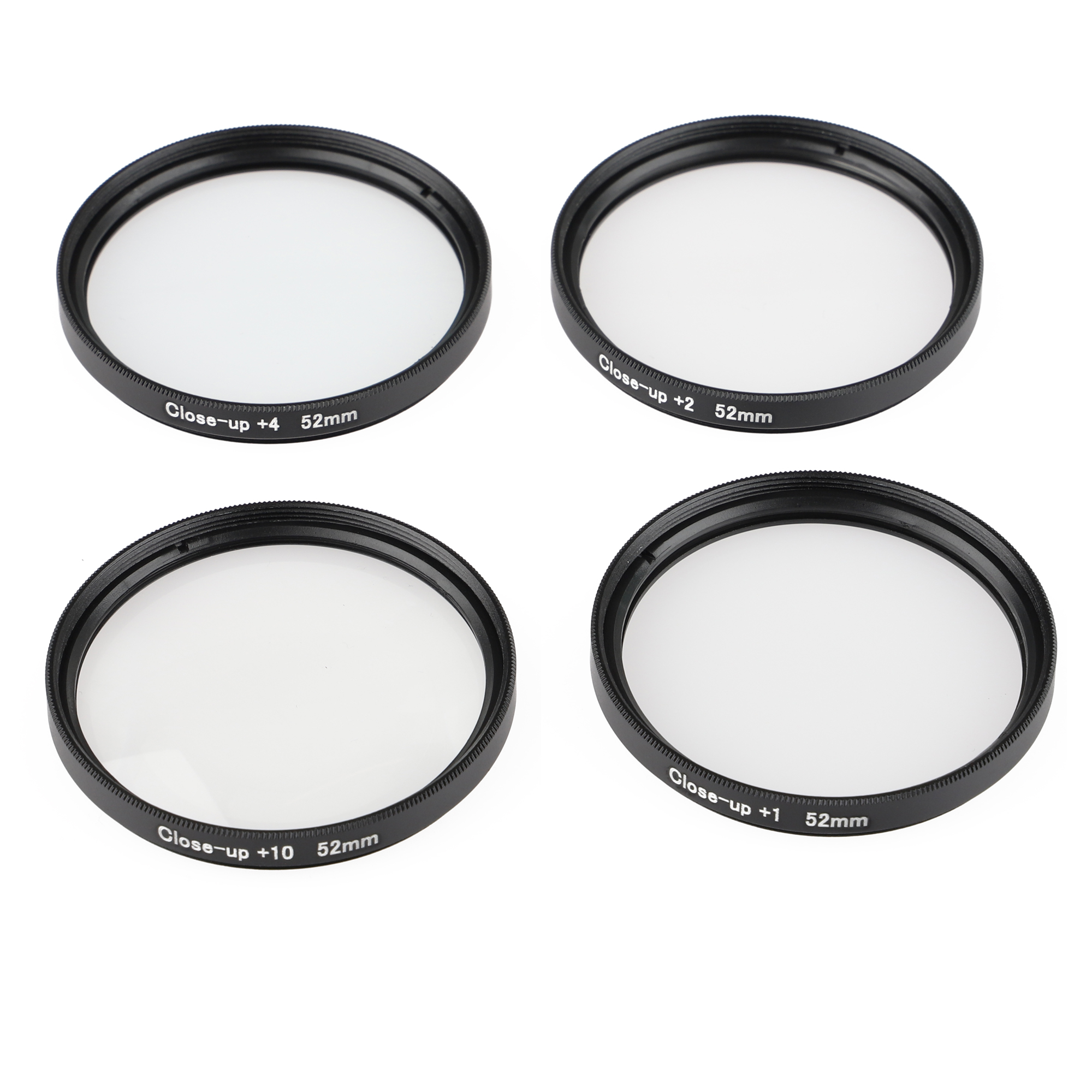 ayex Close up Makro Linsen Set 52mm
 - 4 teilig (+1, +2, +4, +10)