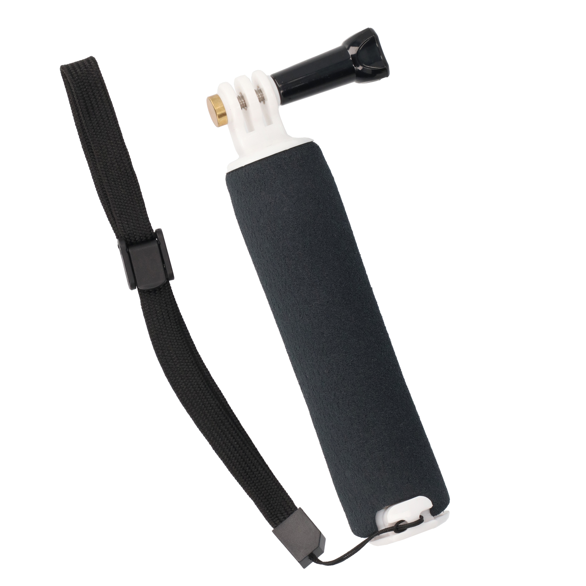 Handgriff für Action-Cams wie GoPro Hand-Stabilisator weiß