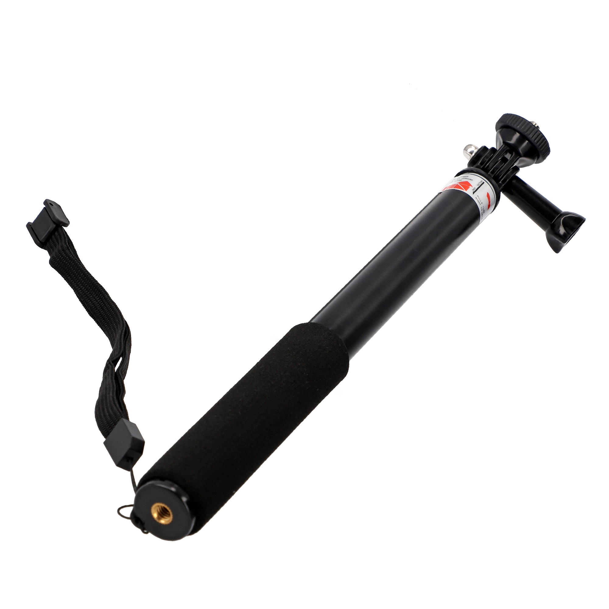 Selfie Stick ausziehbar 4 Sektionen 28-90cm für Actioncams wie GoPro