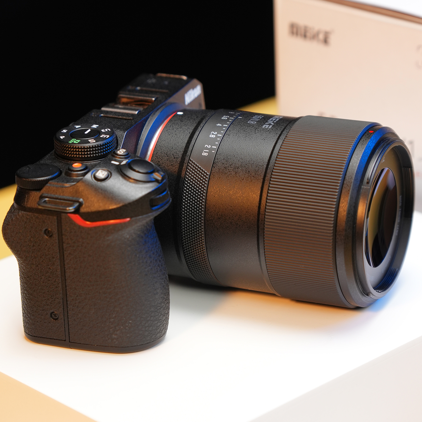 Meike 55 mm F1.8 AF Pro STM Autofokus Vollformat Ojektiv Portrait kompatibel mit Nikon Z Mount