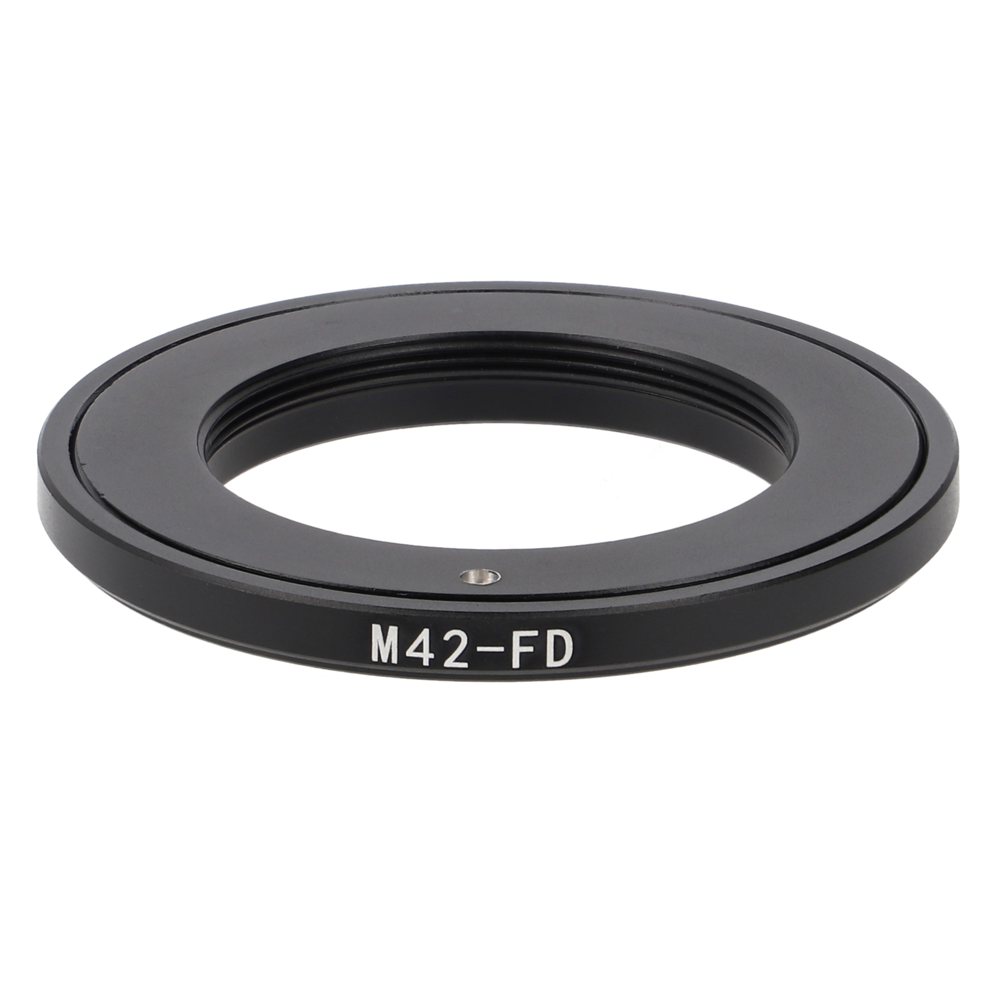M42 Objektivadapter für Canon FD Objektive Messing verchromt