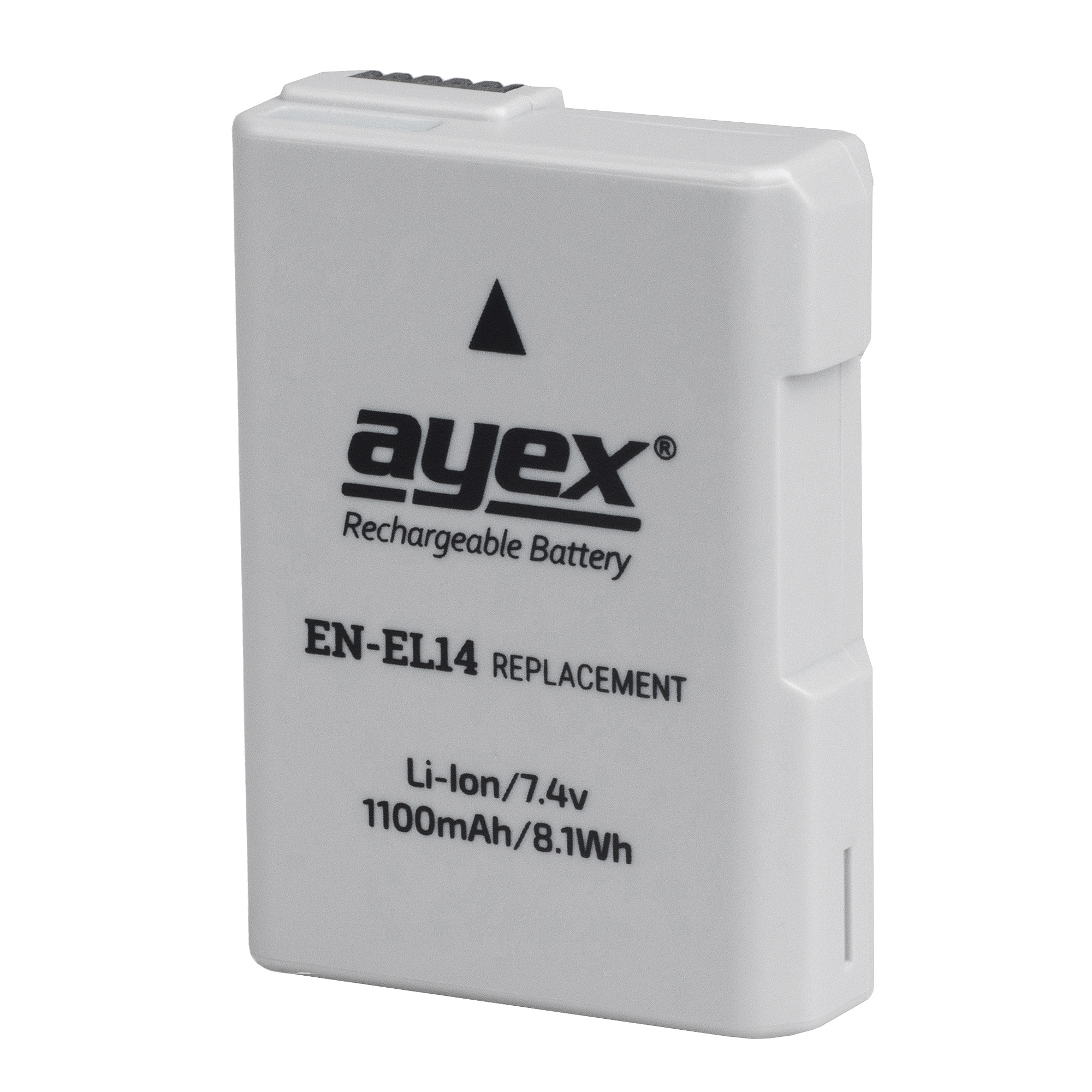 ayex Power Set mit 2x EN-EL14 Akku für Nikon + 1x USB Dual Ladegerät