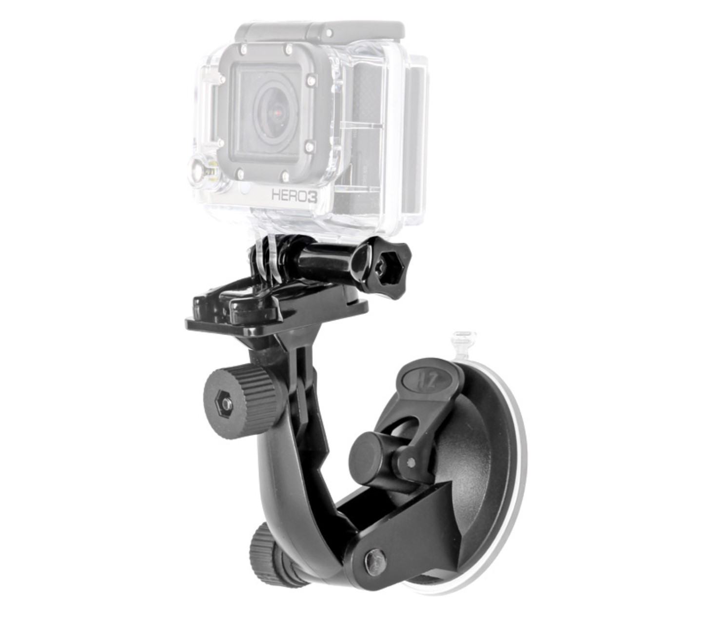 Suction Cup Mount, Saugnapf-Halterung für GoPro Kamera