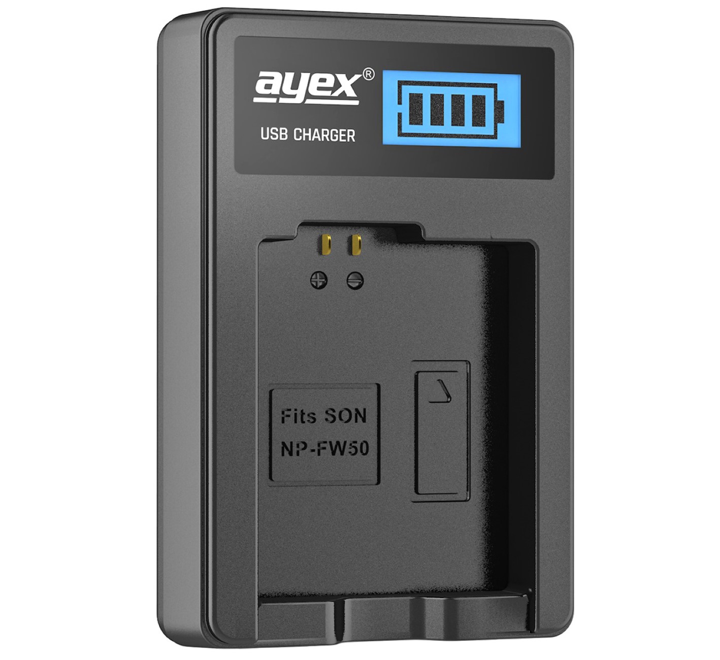 ayex USB Ladegerät für Sony NP-FW50 Akku