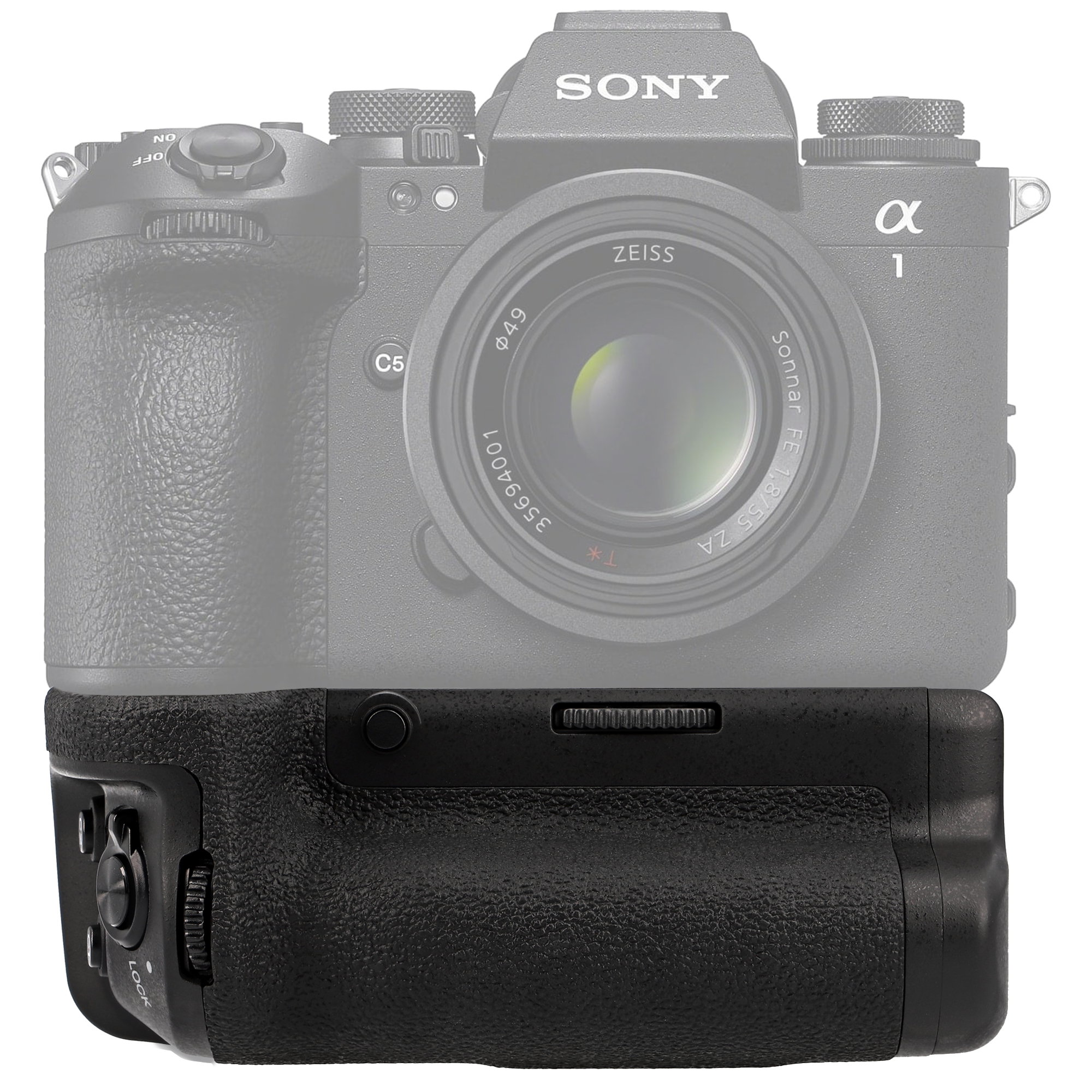 Batteriegriff für Sony A9 III A1 II ersetzt VG-C5 Kamera Hochformatgriff Multifunktions Handgriff