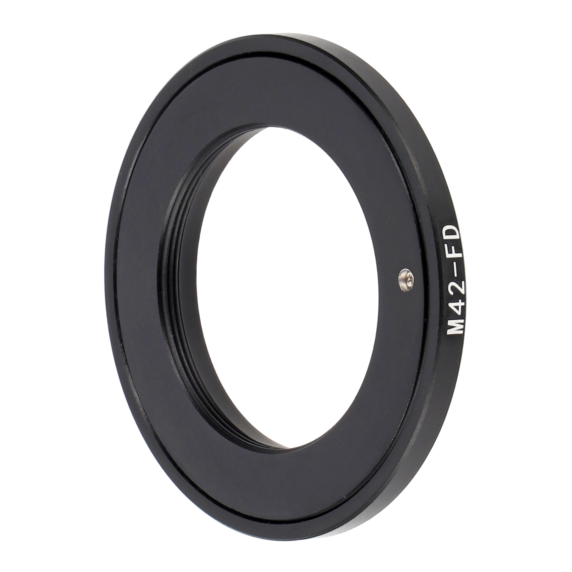M42 Objektivadapter für Canon FD Objektive Messing verchromt