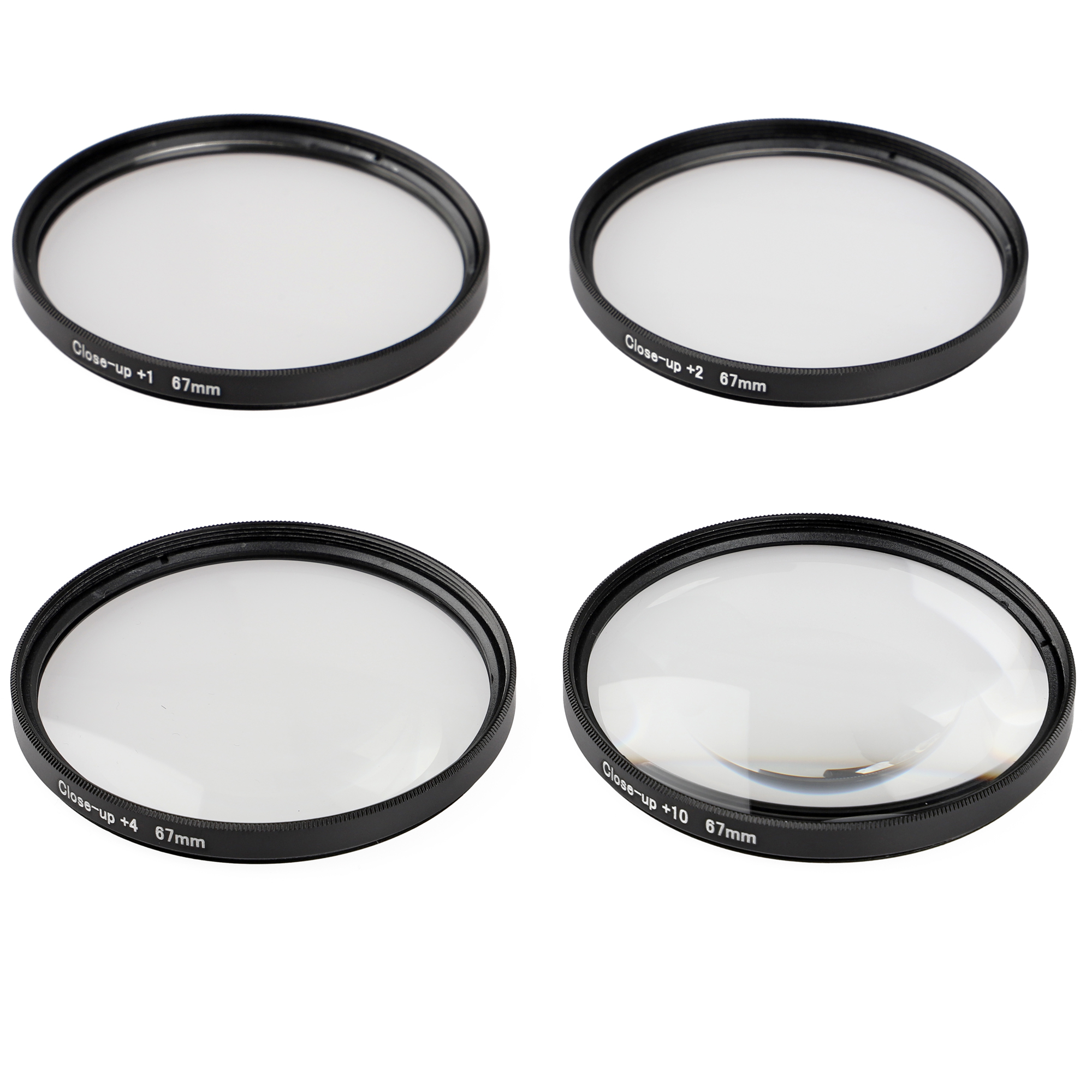 ayex Close up Makro Linsen Set 67mm
 - 4 teilig (+1, +2, +4, +10)