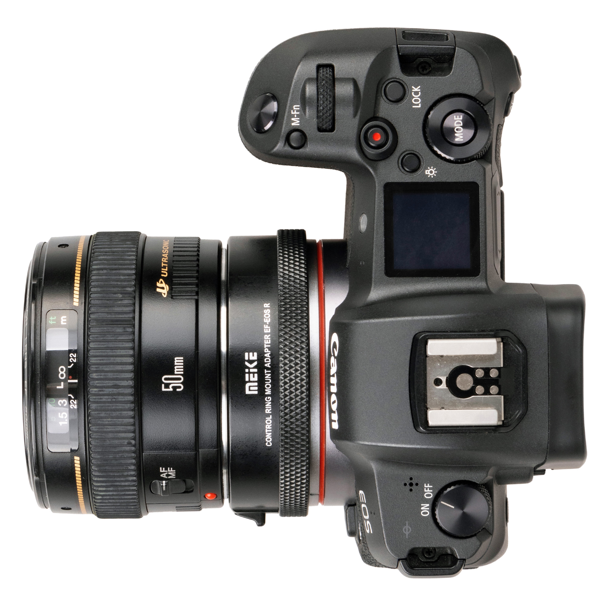 MK-EFTR-B AF Autofokus Control Ring Mount Adapter Canon EF/EF-S Objektive an Canon EOS R Kamera