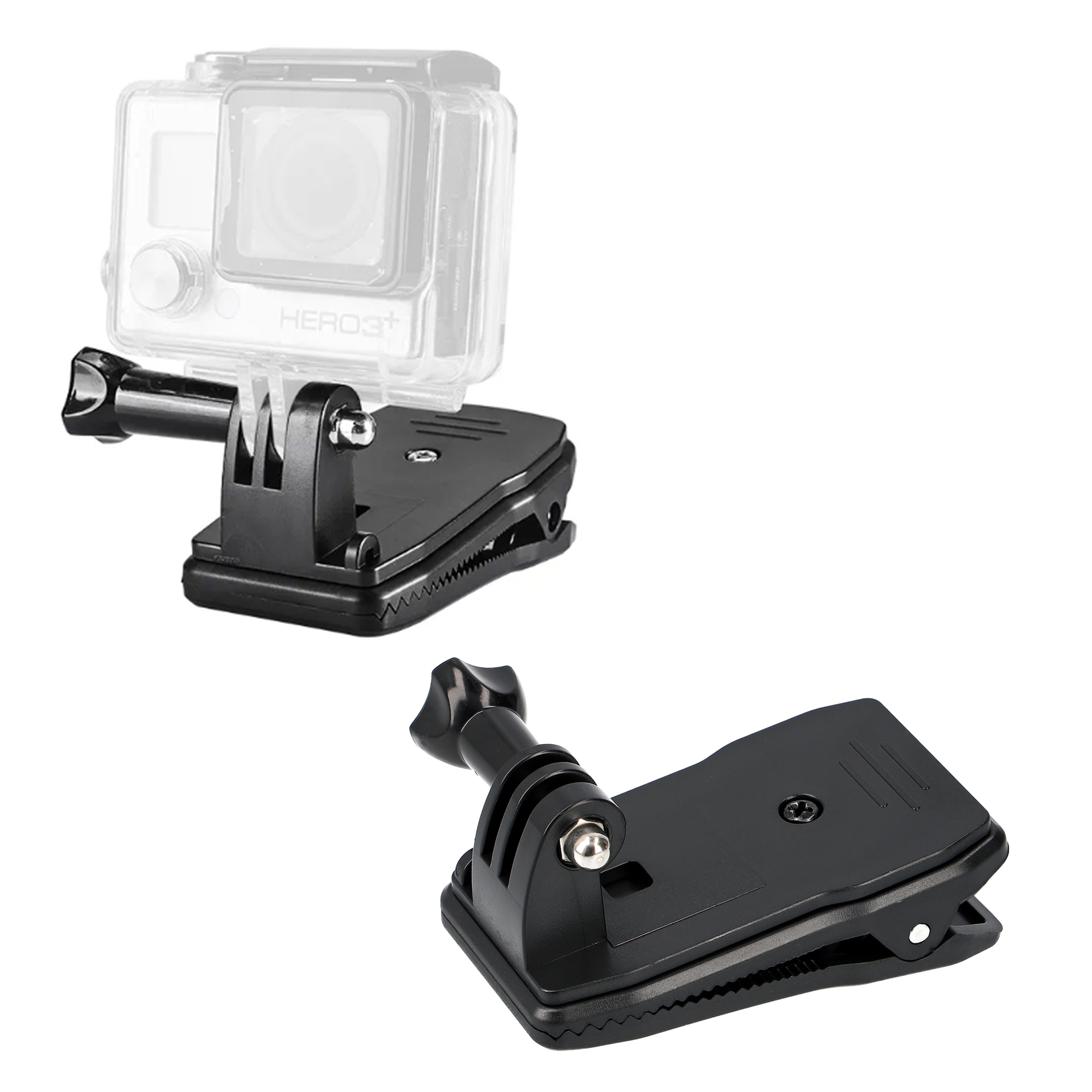 Clip Mount Halterung für Actioncams kompatibel für GoPro DJI Osmo Insta360 etc.