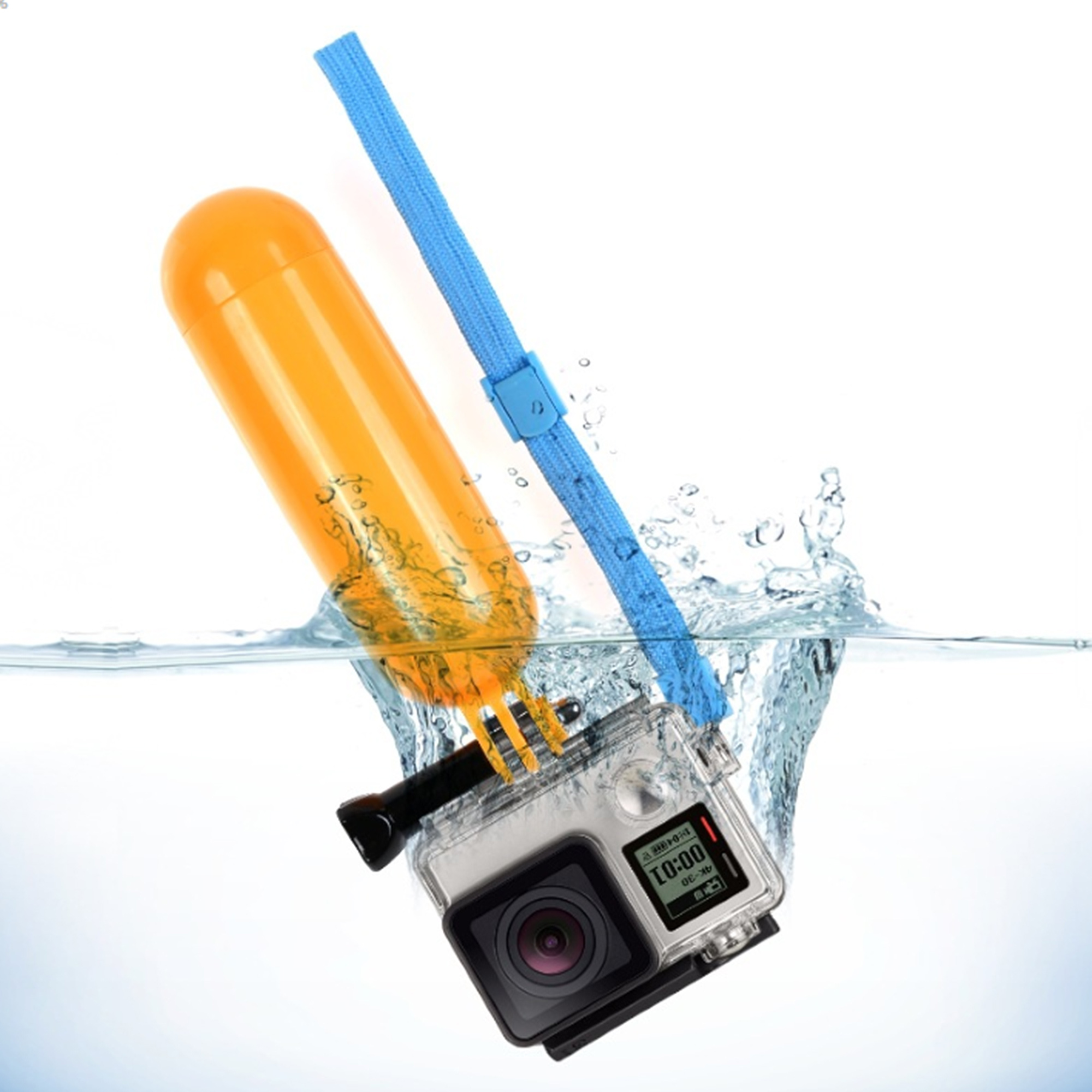 ayex Schwimmstativ für GoPro und andere Action-Cams Floating Handle